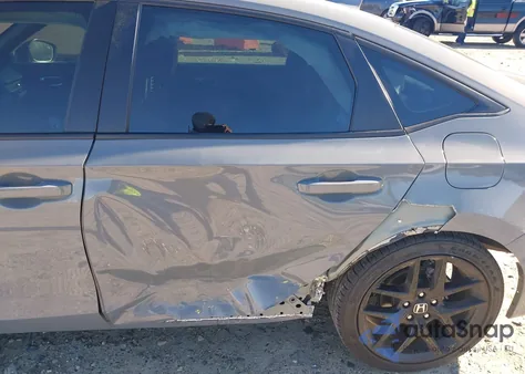 2025 Honda Civic Sport from USA, damaged, VIN 2HGFE2F54SH578550